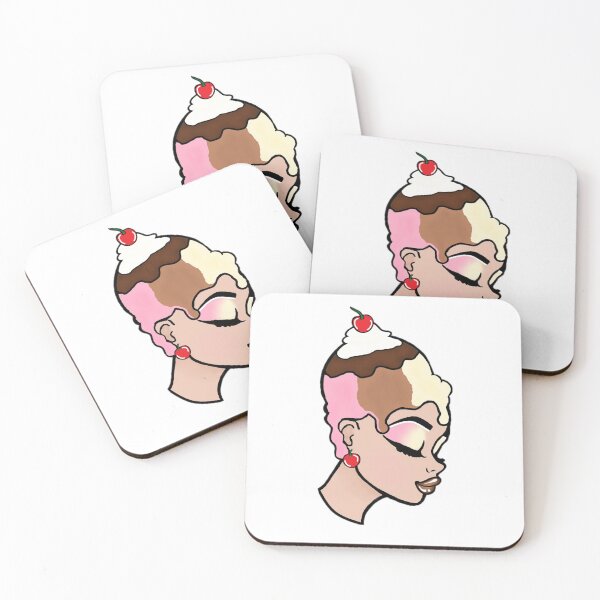 Item preview, Neapolitan Ice Cream Girl designed and sold by Lexi Twilley.