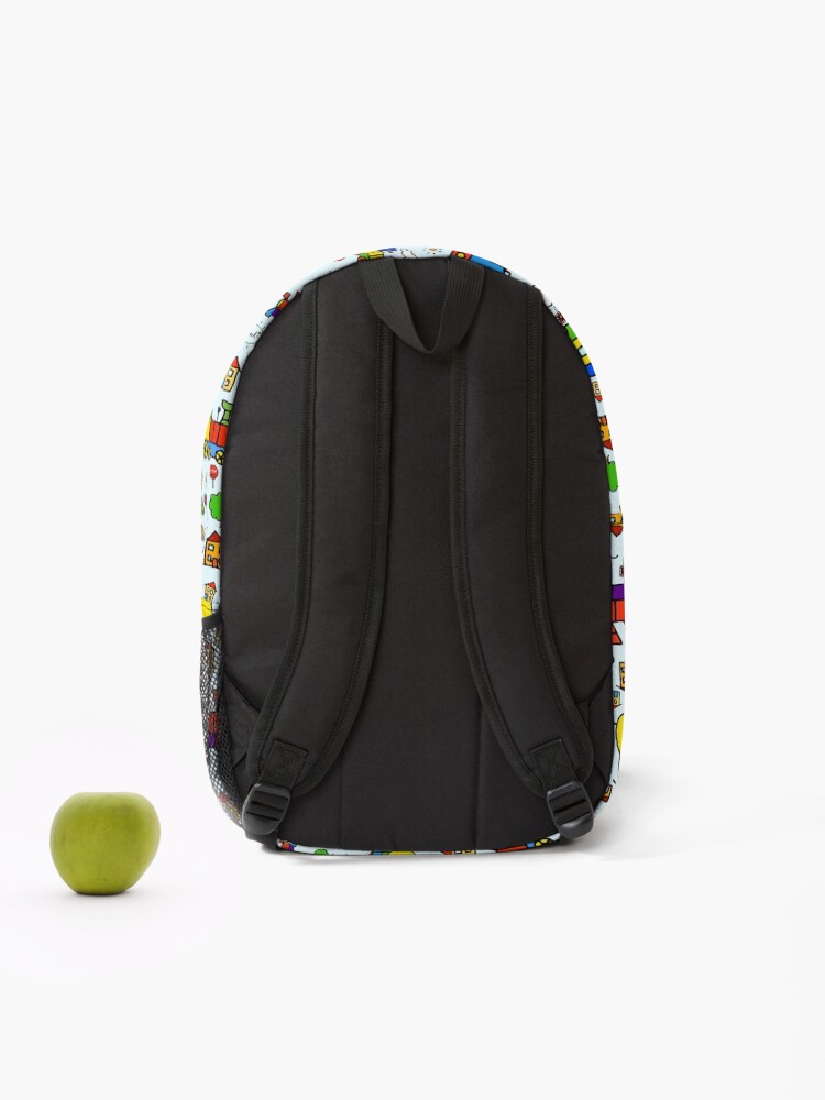 Alternate view of Cute Trains Backpack