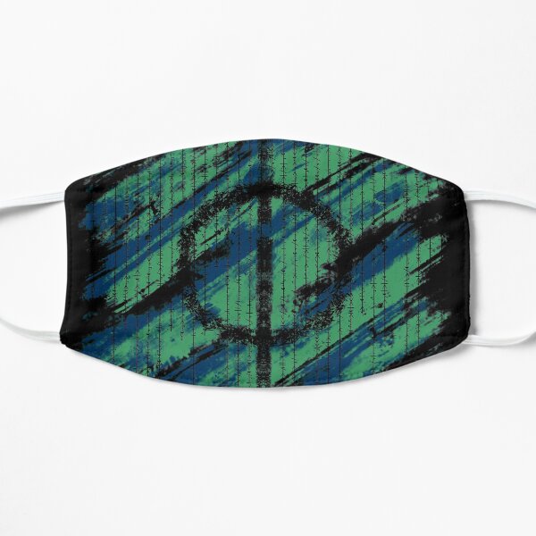 Acid Phyrexian writings Flat Mask