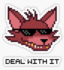 Five Nights at Freddy's - FNAF - Foxy - Deal With It Sticker