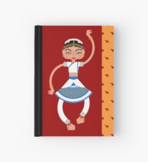 Indian dancer Hardcover Journal