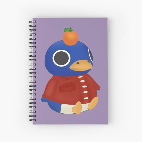 Roald Animal Crossing Spiral Notebook