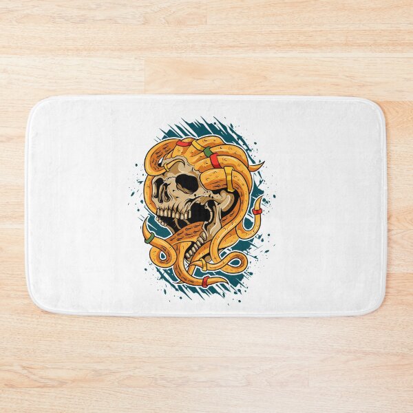 Item preview, Cool Skull With Dreaded Locks designed and sold by Sbgarror.