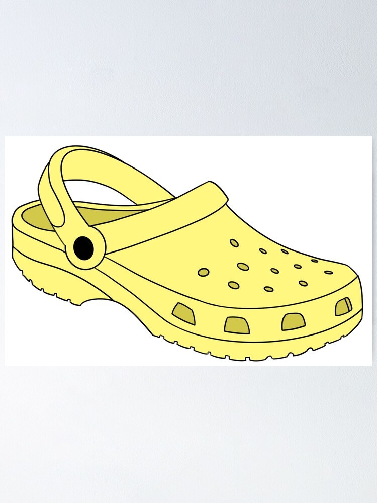 Pastel Yellow Croc\