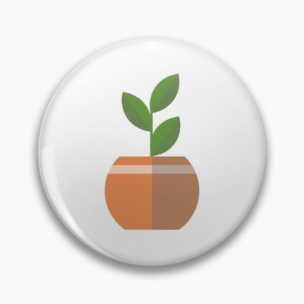 Item preview, Round Terra Cotta Baby Plant  designed and sold by elbook.