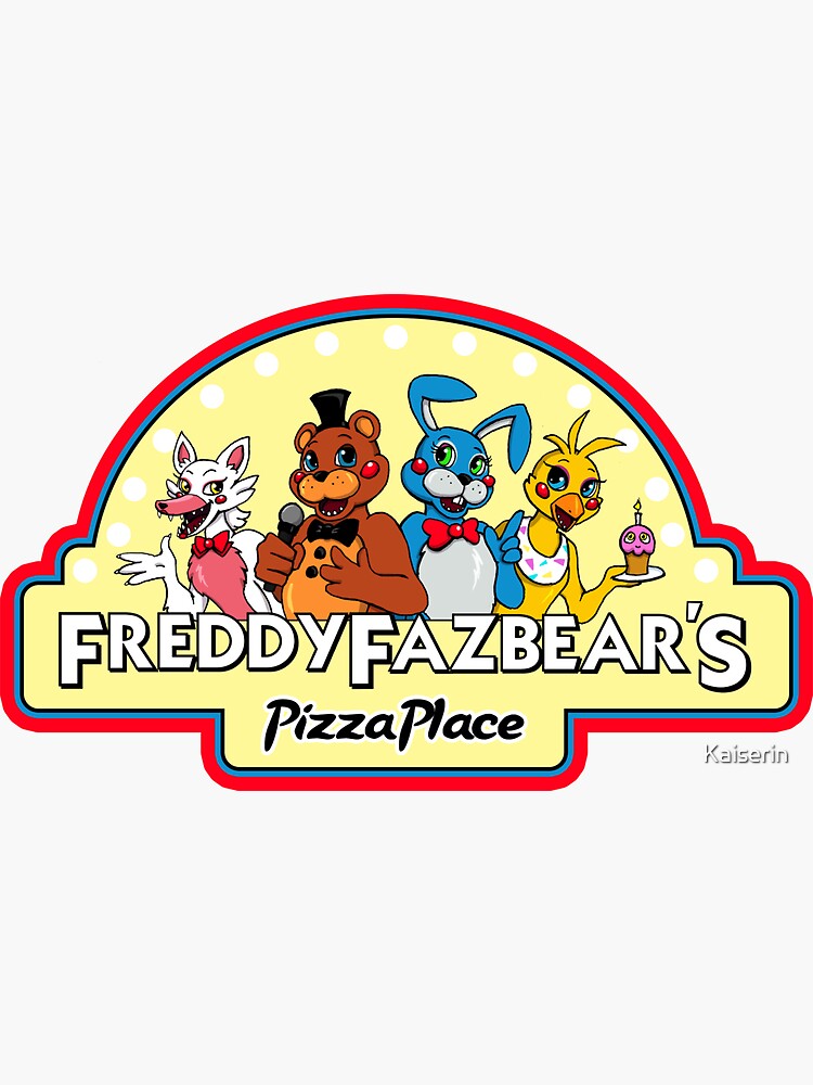 "Five Nights at Freddy's - FNAF 2 - Freddy Fazbear's Logo " Sticker for