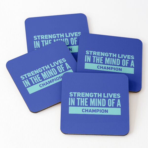 Item preview, Strength lives in the mind of a champion designed and sold by miminova.
