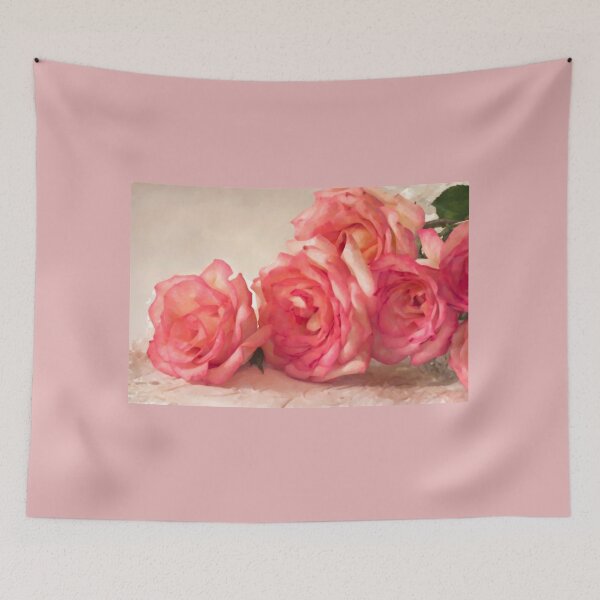 Item preview, Elegancia rosada - Acuarela digital designed and sold by Sandra Foster.