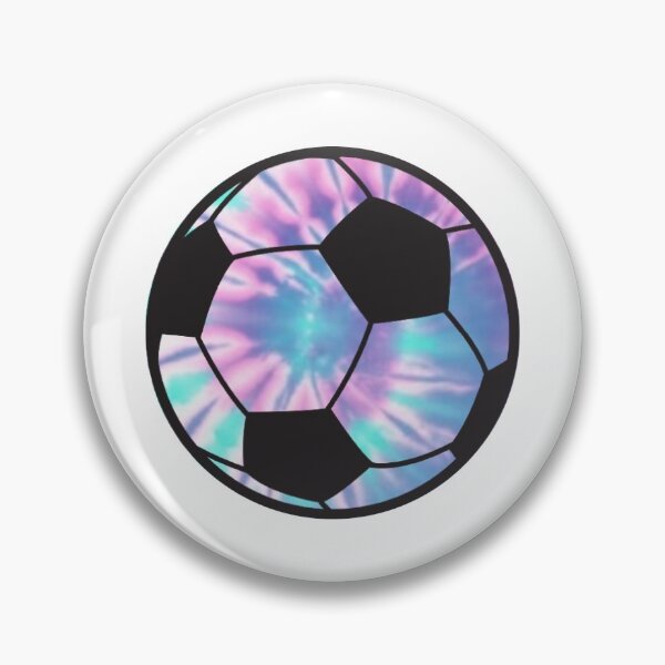 Item preview, Vibrant Tie Dye Soccer Ball designed and sold by klingenheath.