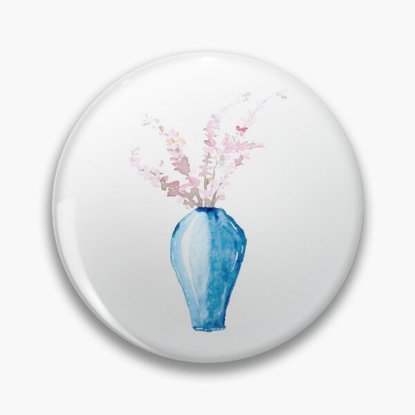 Artikelvorschau, Keramikvase mit Kirschblüte entworfen und verkauft von Harpley Design Studio.