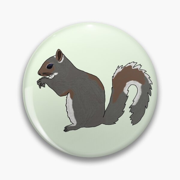 Item preview, grey squirrel friend designed and sold by forestfauna.