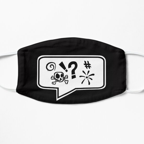 ! ? @ '+ <= # Masque sans plis