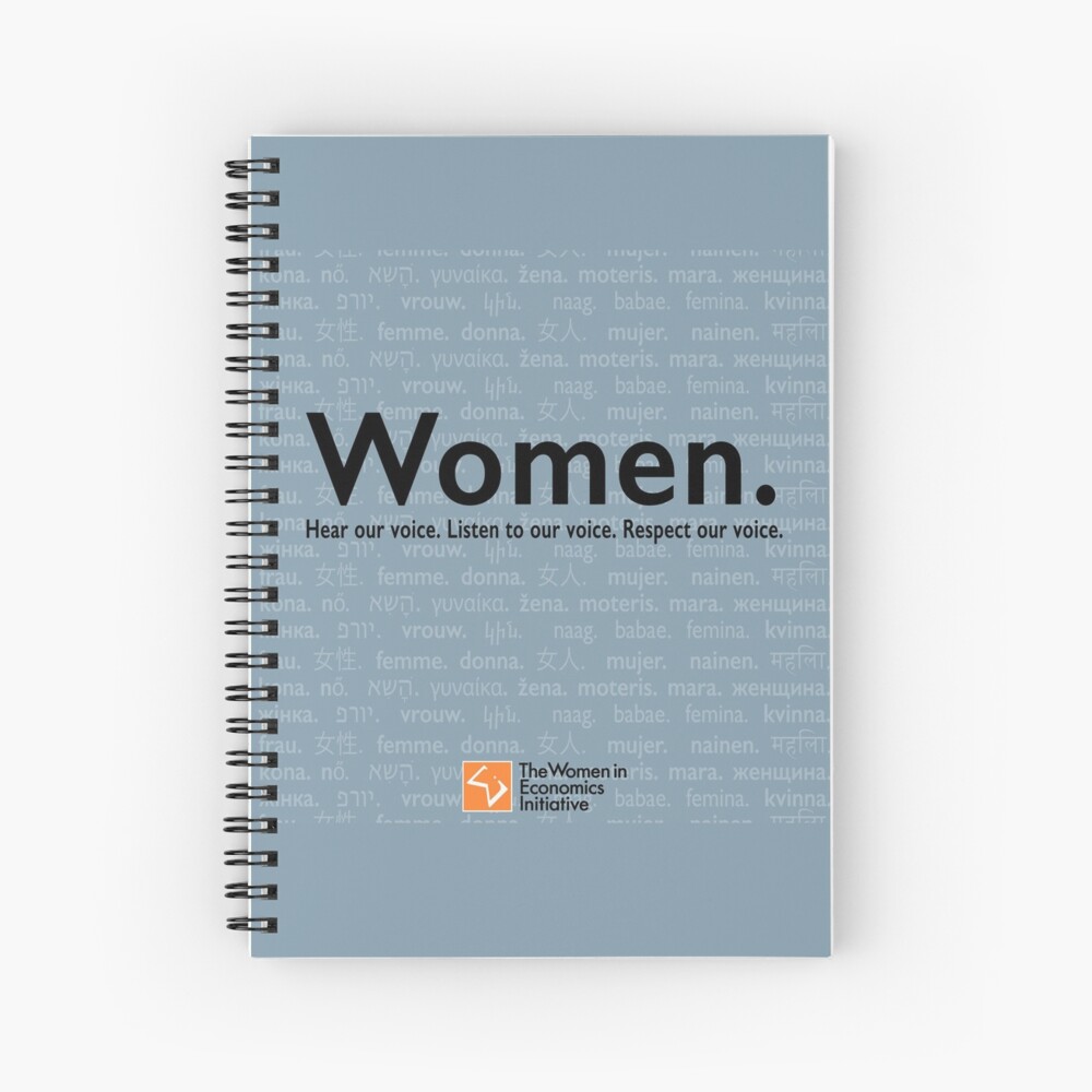 Item preview, Spiral Notebook designed and sold by WiE-Initiative.
