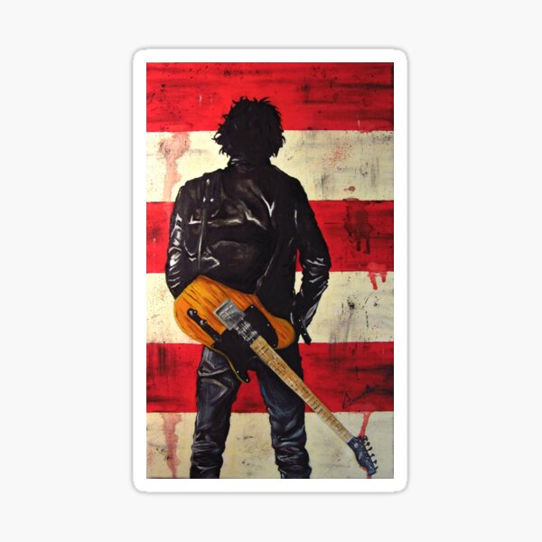 Bruce Springsteen Stickers | Redbubble