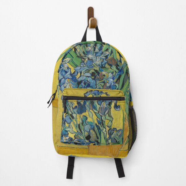 Item preview, Vincent Van Gogh - Still Life, Vase with Irises Against a Yellow Background designed and sold by NewNomads.