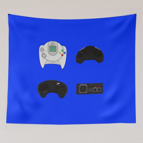 Item preview, Sega pads - digital painting designed and sold by CultOfNiche.