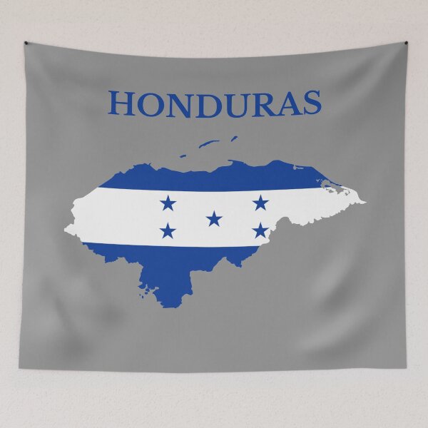 Item preview, Honduras Flag Map designed and sold by marosharaf.