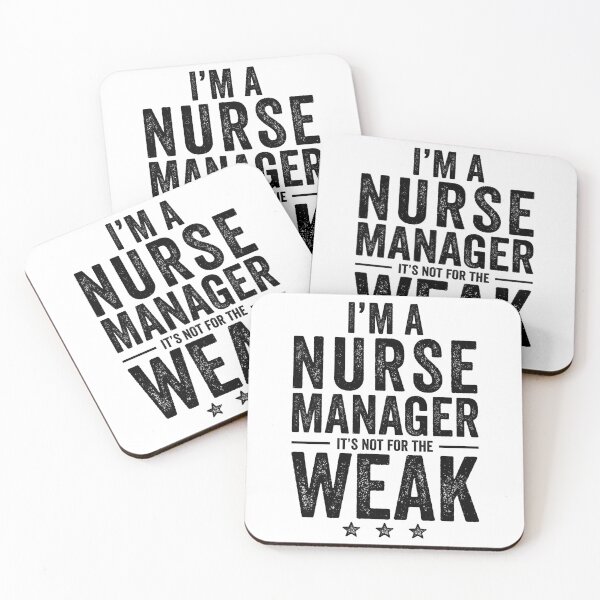 Item preview, I'm A Nurse Manager It's Not For The Weak designed and sold by kamrankhan.