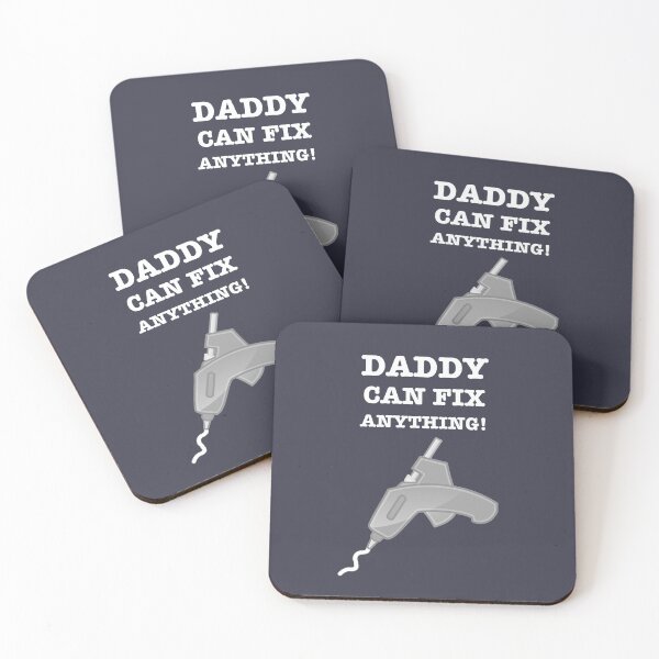 Item preview, Daddy Can Fix Anything - Hot Melt Glue Gun designed and sold by gtgbrown.