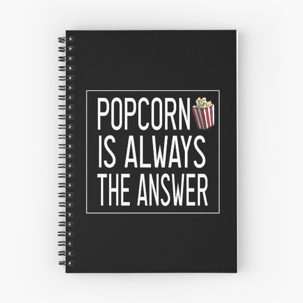 Item preview, Popcorn Is Always The Answer / funny /  Humor / Joke / Gift / Popcorn Eater / Gift for Popcorn Lover / Popcorn Fan / Popcorn Addict designed and sold by Chamssou.
