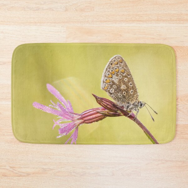 Item preview, Common Blue Butterfly On Ragged Robin designed and sold by Alec Stewart.