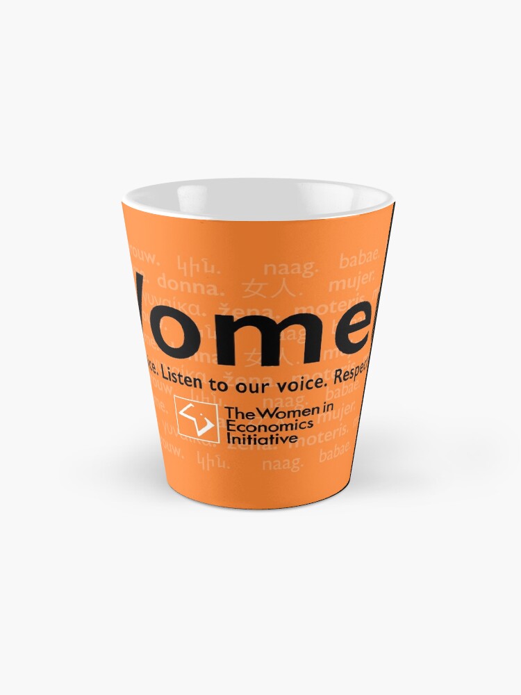 Alternate view of Voices in Orange Mug