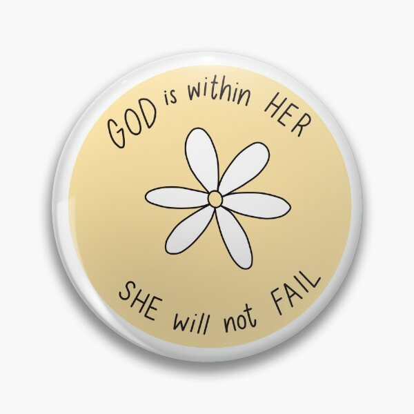 Item preview, God is within Her, She Will Not Fail | Faith | Christian| PSALM 46:5 designed and sold by LoveAlwaysLexy.
