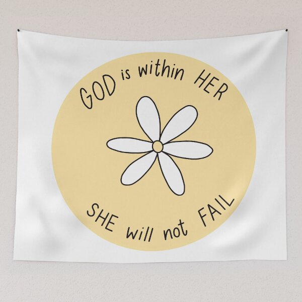 Item preview, God is within Her, She Will Not Fail | Faith | Christian| PSALM 46:5 designed and sold by LoveAlwaysLexy.