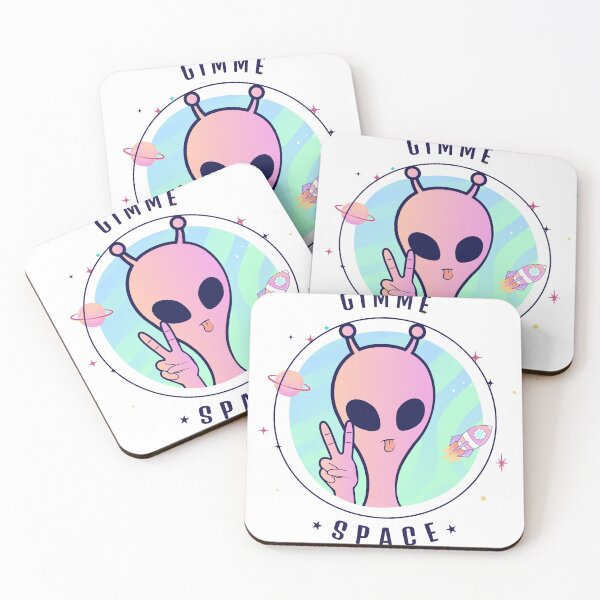 Item preview, GIMME SPACE ALIEN FUNNY DESIGN designed and sold by carolviola87.