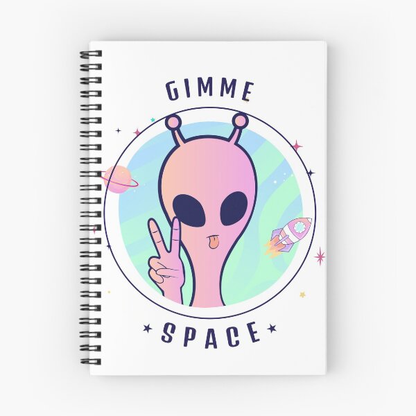 Item preview, GIMME SPACE ALIEN FUNNY DESIGN designed and sold by carolviola87.