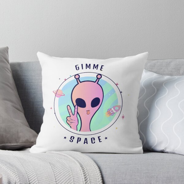Item preview, GIMME SPACE ALIEN FUNNY DESIGN designed and sold by carolviola87.