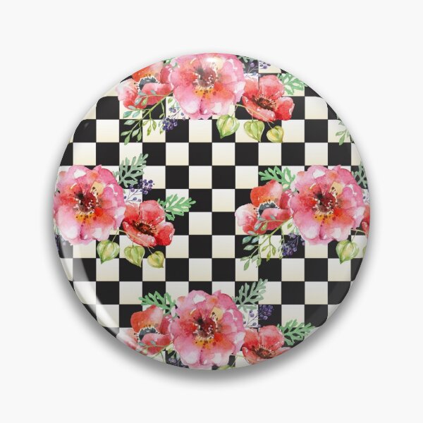 Item preview, Poppies Love Checks designed and sold by AllisStudio.