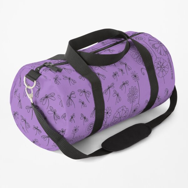 Flowers & Dragonflies Duffle Bag