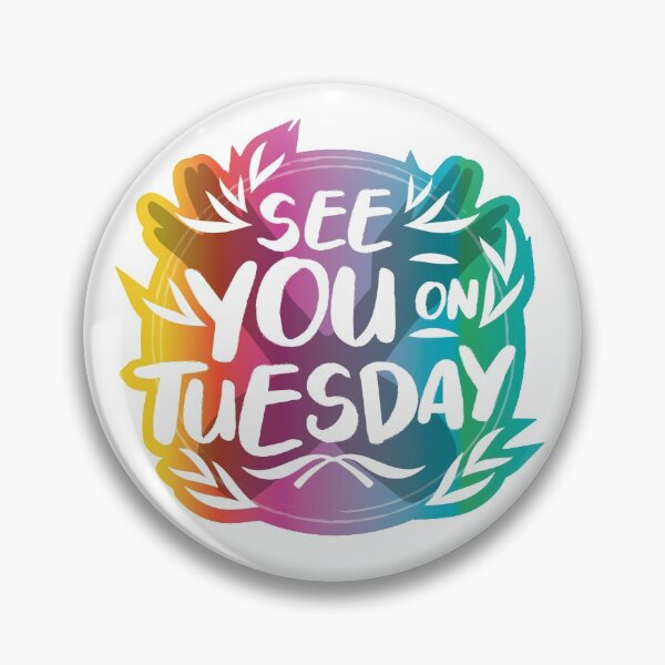 Item preview, See You On Tuesday (Rainbow) designed and sold by alys-creative.