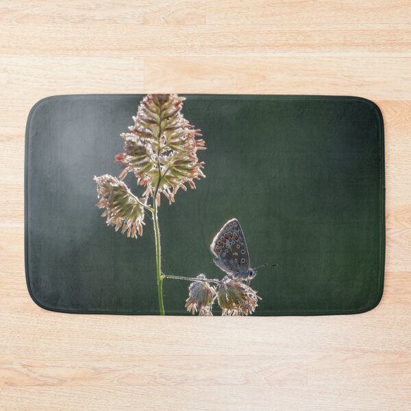 Item preview, Common Blue Butterfly On Grass designed and sold by Alec Stewart.