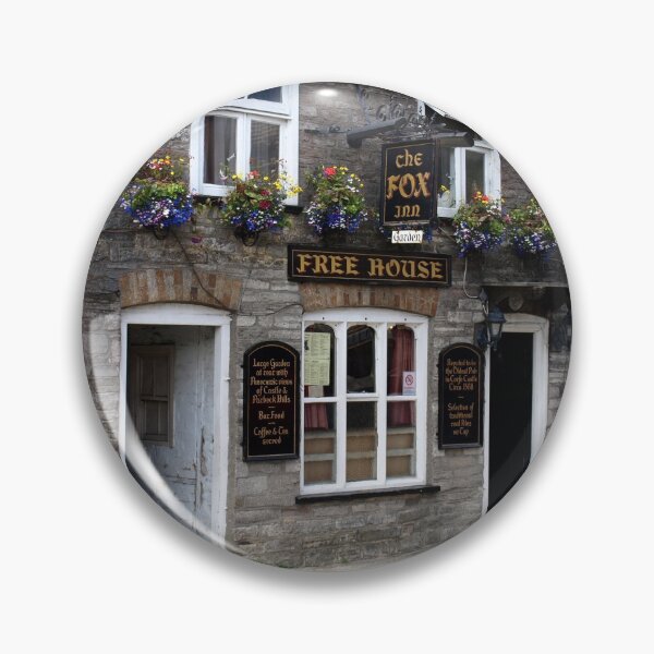 Item preview, The Fox Inn in Corfe designed and sold by kostolany244.