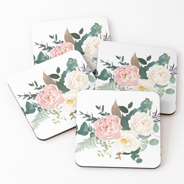Item preview, Retro delicate vector design flower bouquet.  designed and sold by lavendertime.