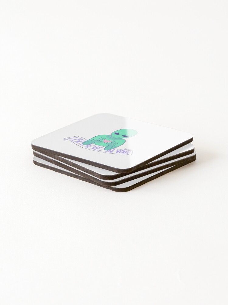 Thumbnail 4 of 5, Coasters (Set of 4), Alien designed and sold by -SUGAR-RUSH-.