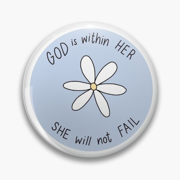 Item preview, God is within Her, She Will Not Fail | Faith | Christian| PSALM 46:5 designed and sold by LoveAlwaysLexy.