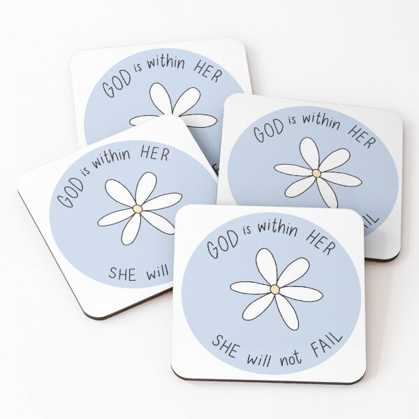 Item preview, God is within Her, She Will Not Fail | Faith | Christian| PSALM 46:5 designed and sold by LoveAlwaysLexy.