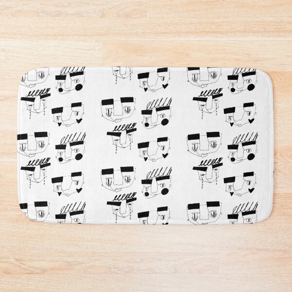 Item preview, Just Another Day single-line faces designed and sold by Eleanor Herve.