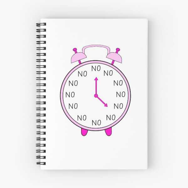 Item preview, nonono clock designed and sold by thepukash3ll.