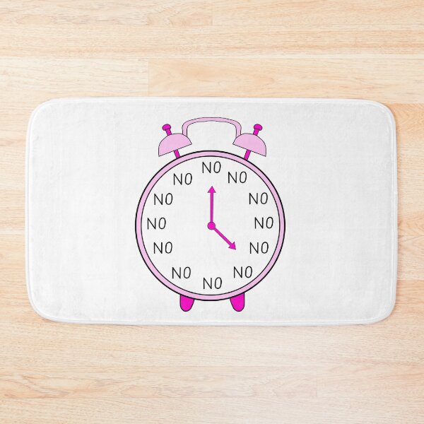 Item preview, nonono clock designed and sold by thepukash3ll.