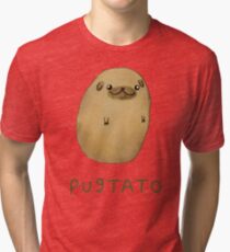 Pugtato Tri-blend T-Shirt
