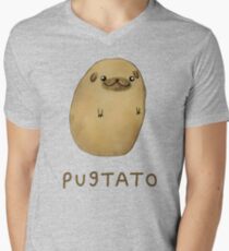 Pugtato Men's V-Neck T-Shirt