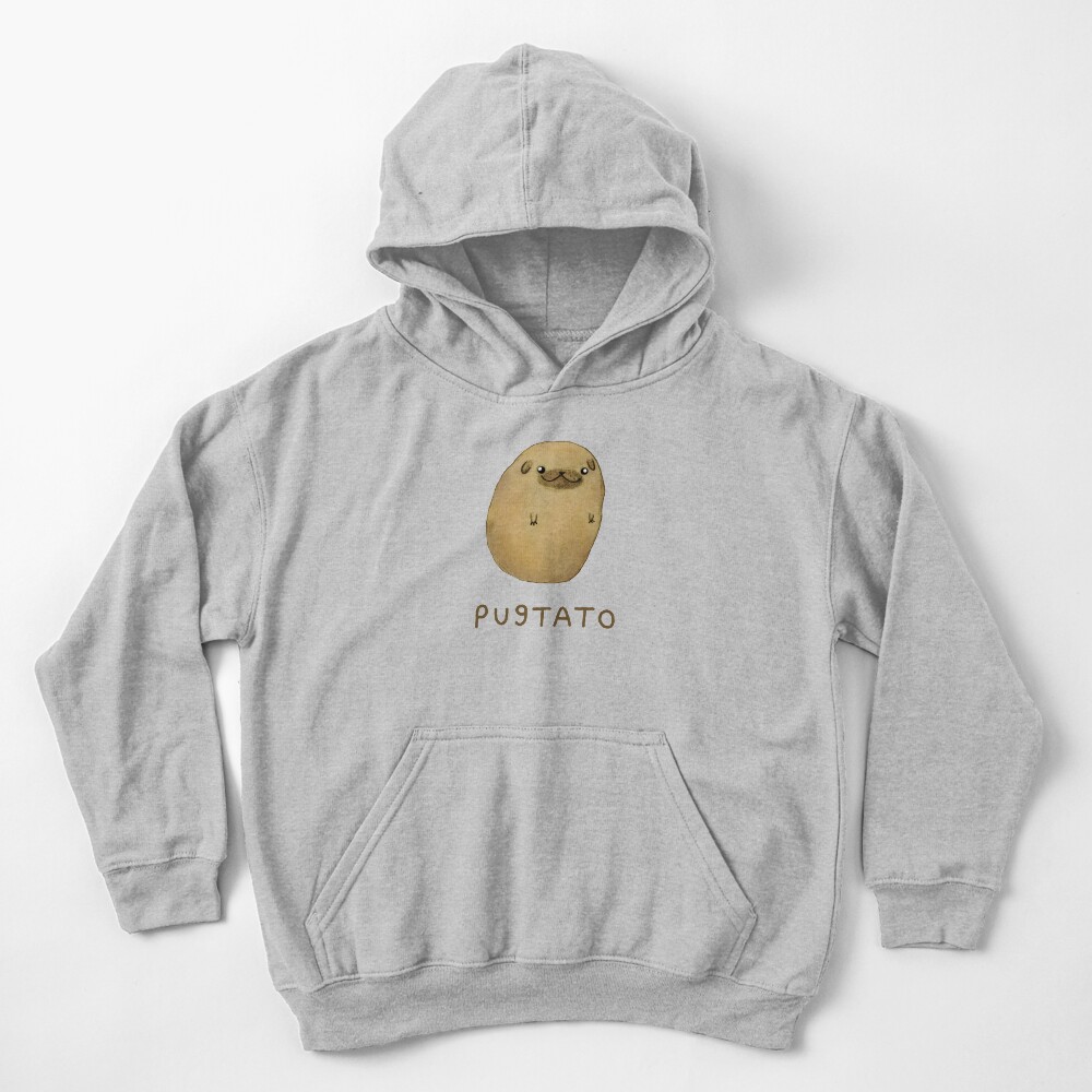 Pugtato Kids Pullover Hoodie