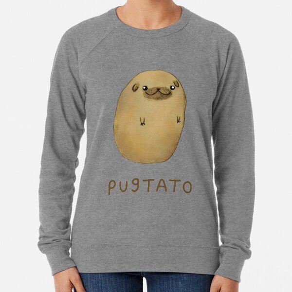 Pugtato Lightweight Sweatshirt