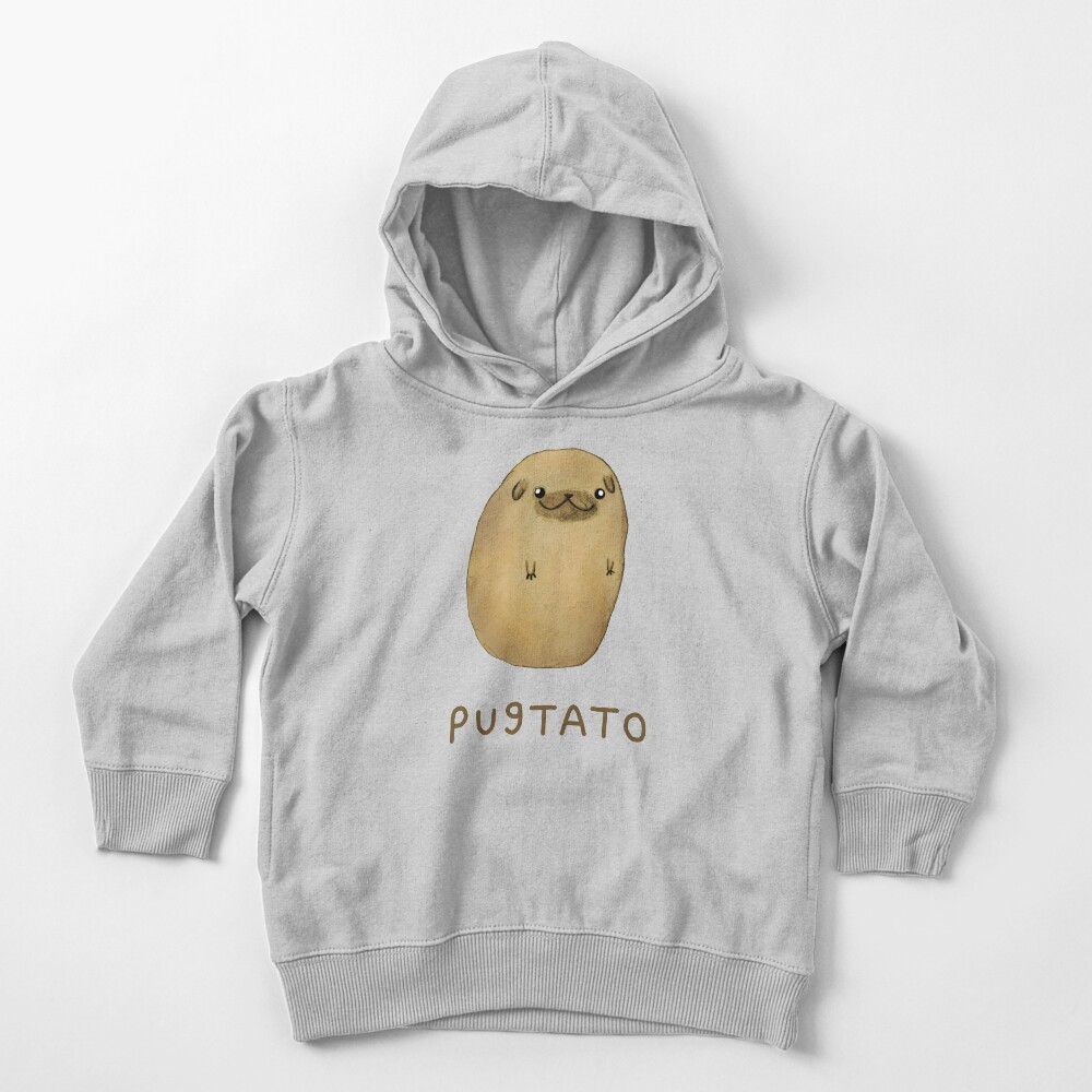 Pugtato Toddler Pullover Hoodie