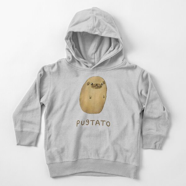 Pugtato Toddler Pullover Hoodie