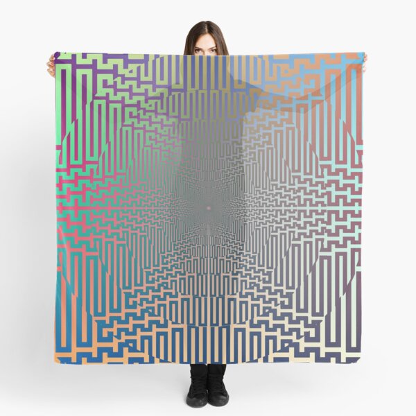 Scientific, Artistic, and Psychedelic Prints on Awesome Products Scarf